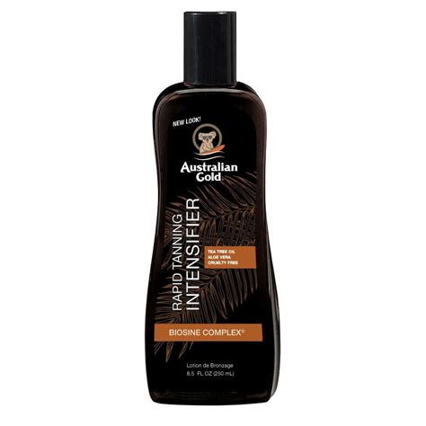 australian gold rapid tanning intensifier.